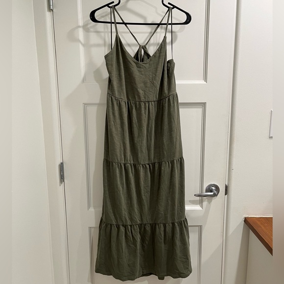 Old Navy Tiered Midi Cami Swing Dress - Picture 5 of 15